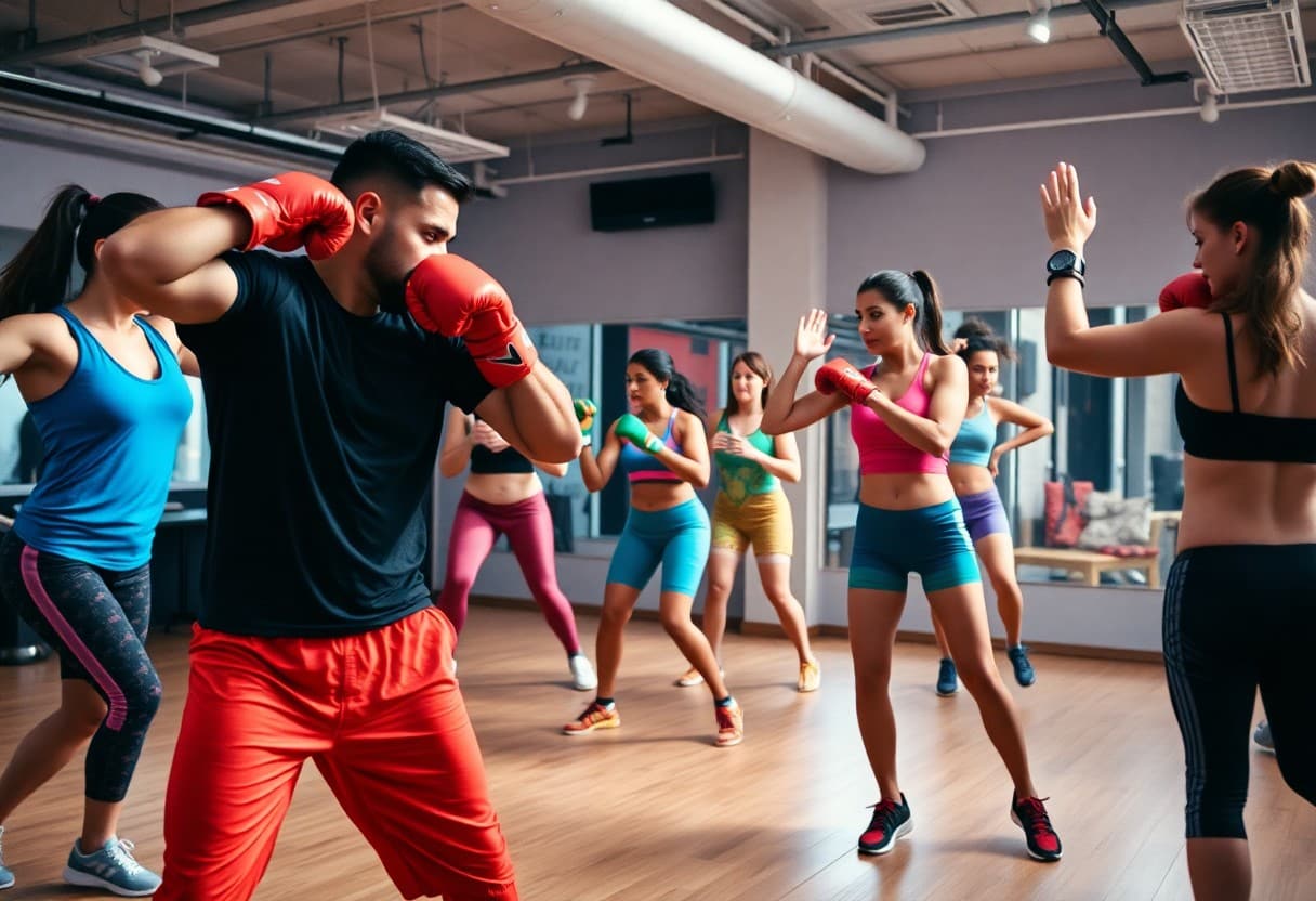 boxe e ritmo unire fitness e divertimento qoo