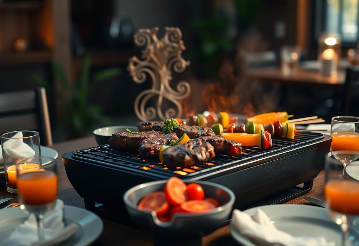 godersi un barbecue indoor senza rinunciare al gusto kqf