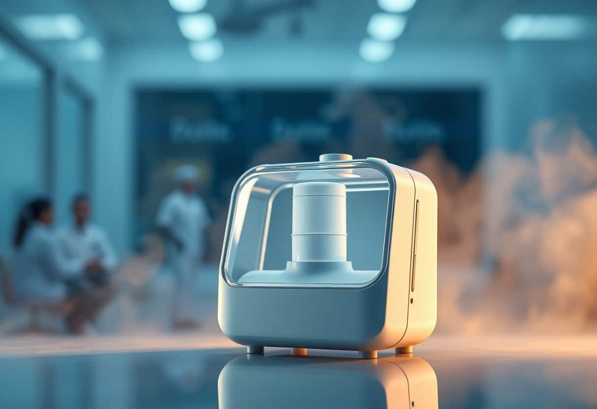 mini dispositivo per nebulizzazione innovativo hqn