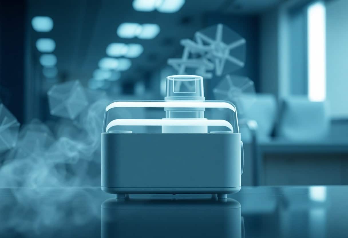mini dispositivo per nebulizzazione innovativo nay