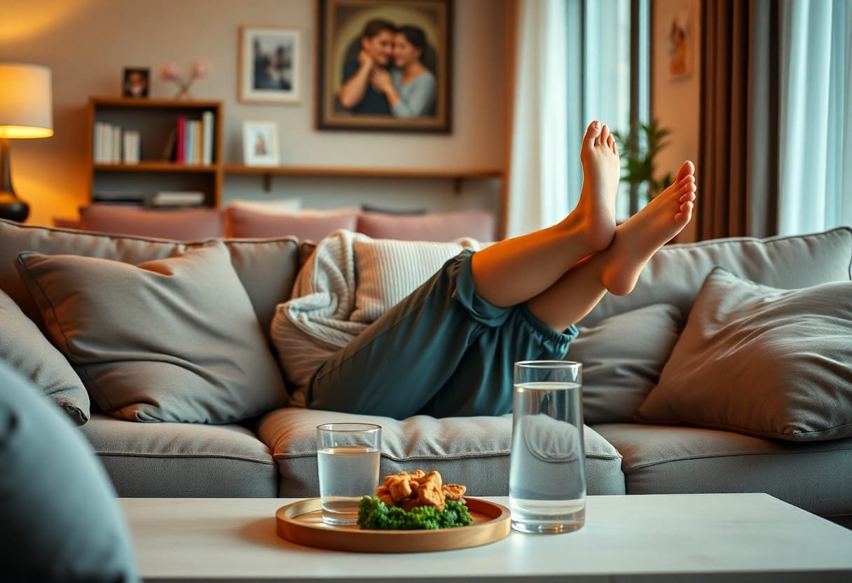 pratica per ridurre gonfiore e fastidi gambe gvz