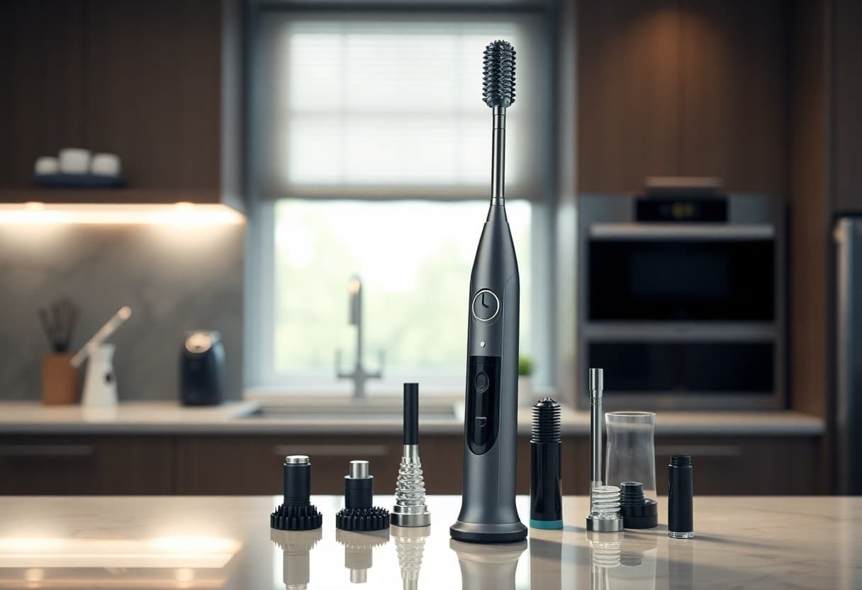 spazzola telescopica multifunzione per pulizia smart jnm