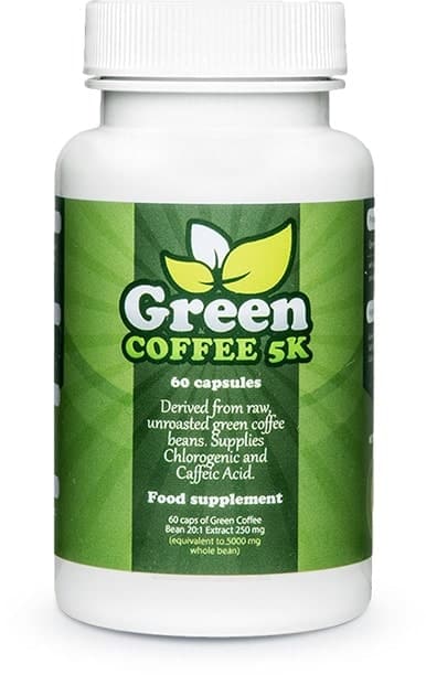 Green Coffee 5K: caffe' verde per dimagrire - recensione e opinioni 1 Green Coffee 5K - immagine 1